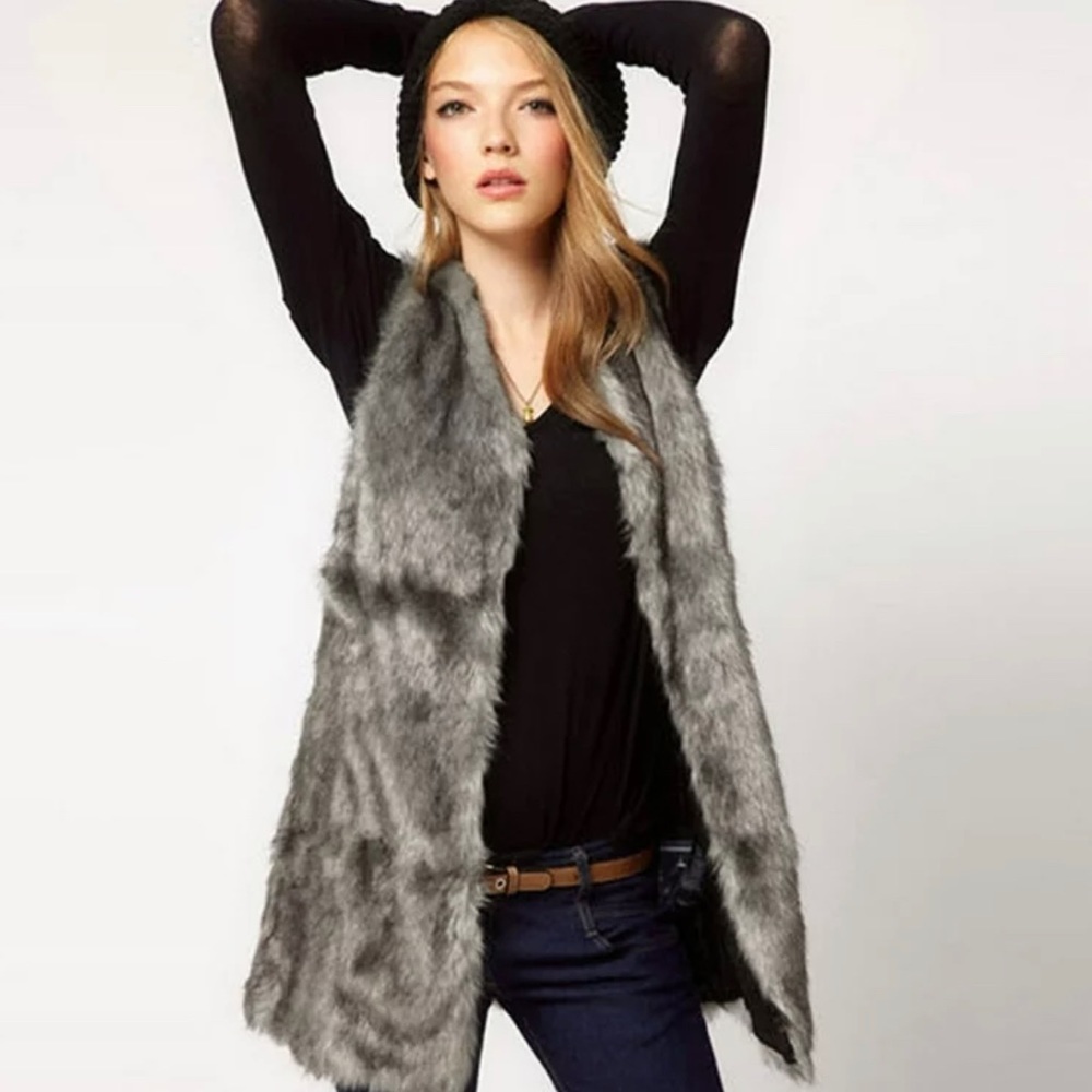 Ava & Viv - Faux Fur Vest